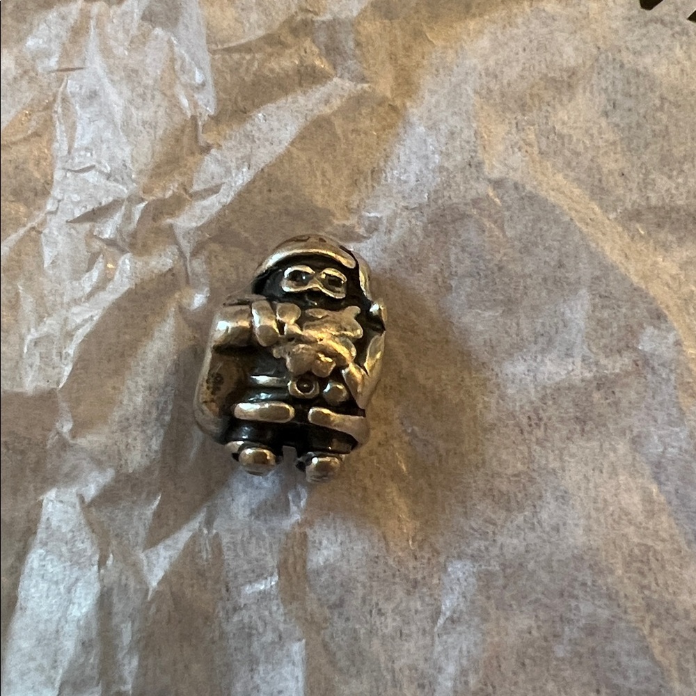 Pandora Silver Santa Charm Bracelet